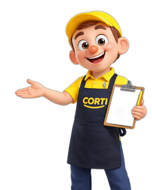Corti dándote la bienvenida